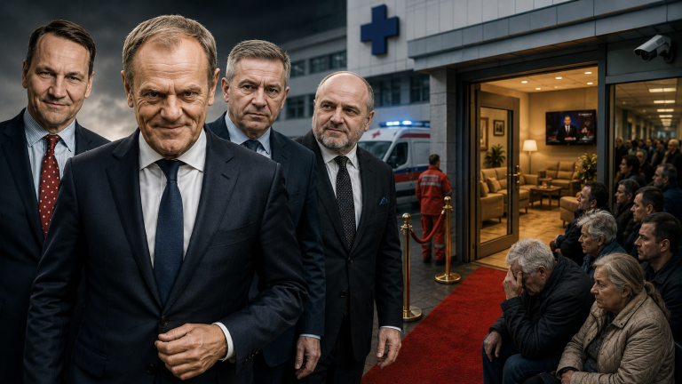 Powstał szpital dla władzy. Kolejki zostają dla plebsu