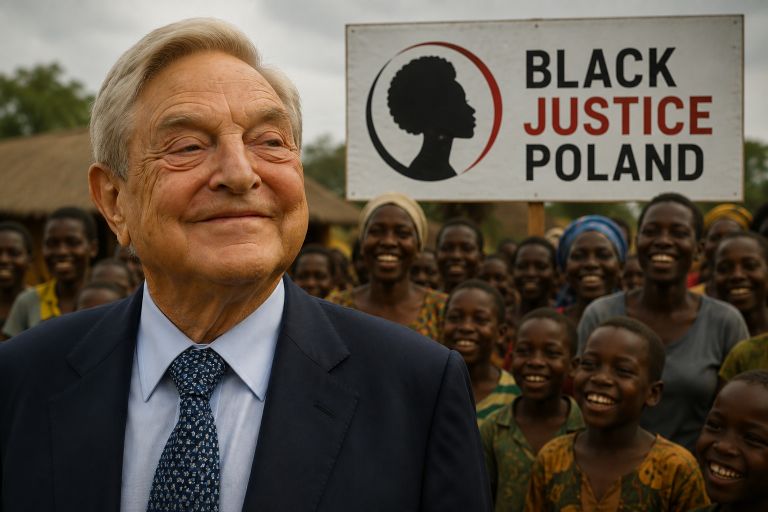 Soros i Rockefeller finansują czarną migrację do Polski