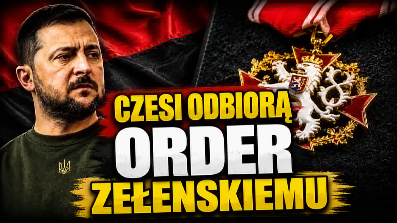 Rusza lawina? Czesi chcą odebrać order Zełenskiemu! P. Holocher i R. Patlewicz NA ŻYWO