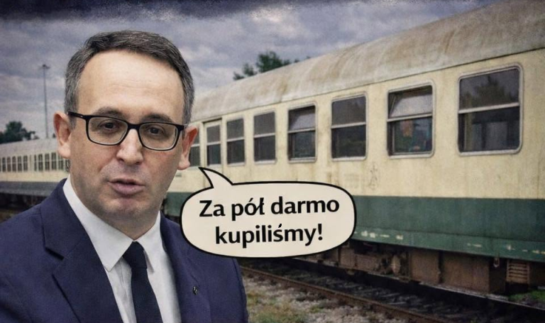 Niemiecki złom znów na polskich torach