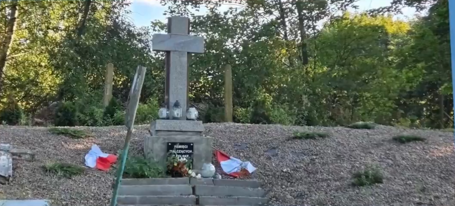 Ślązakowcy znów zaatakowali krzyż powstańczy