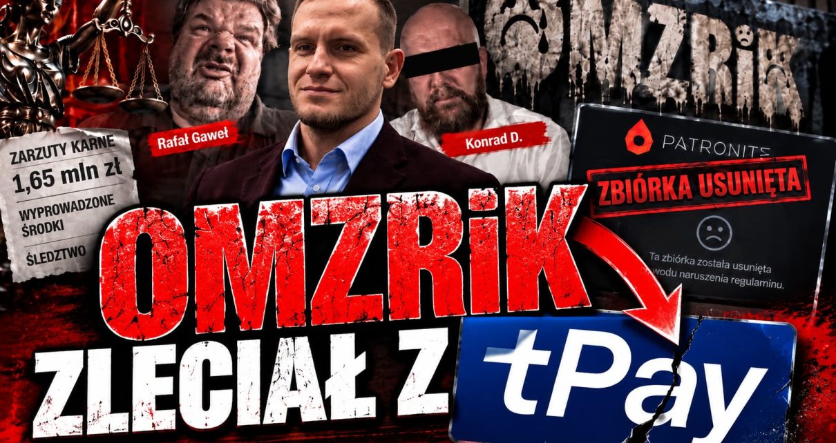 Kolejny cios w jaczejkę OMZRiK. Źródełko powoli wysycha! P. Holocher i R. Patlewicz NA ŻYWO