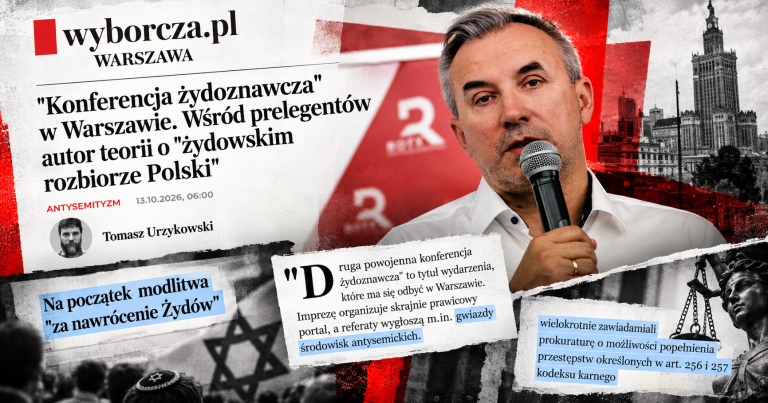 Atak na II Powojenną Konferencję Żydoznawczą. Chcą, byśmy gnieździli się w zatęchłych piwnicach?