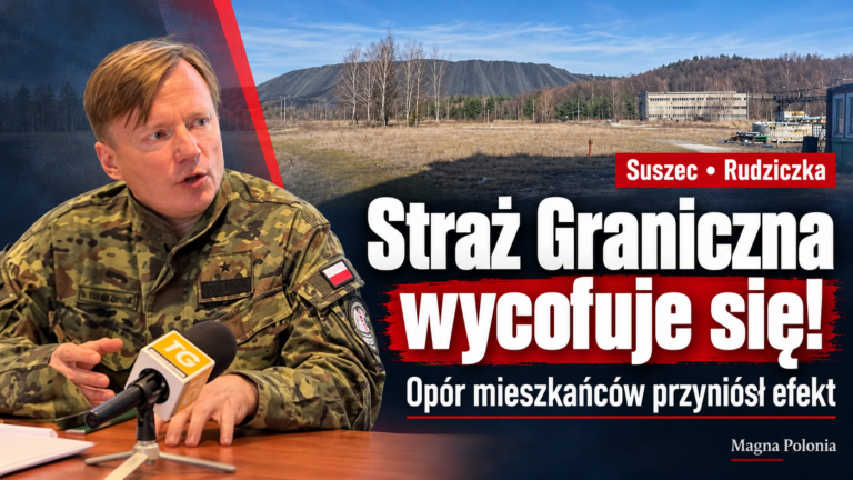 Straż Graniczna oficjalnie wycofuje się z planów w gminie Suszec!