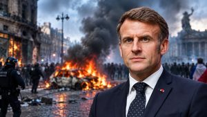 Murzyni niszczą Francję. Macron atakuje prawicę